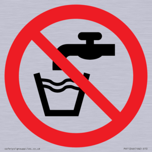 P005 Prohibition: Not drinking water